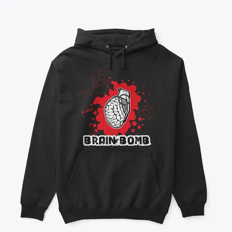 Pullover Hoodie Brain Bomb 2.0