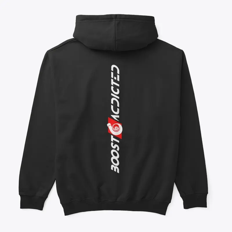 Pullover Hoodie Boosta Red and White