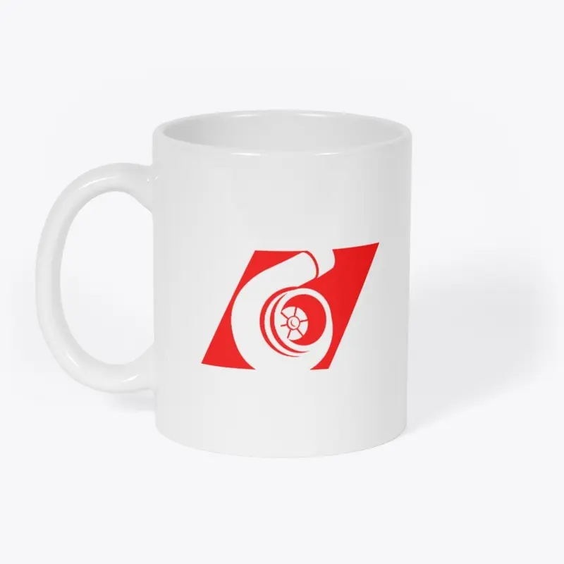 Mug Boosta Red and White